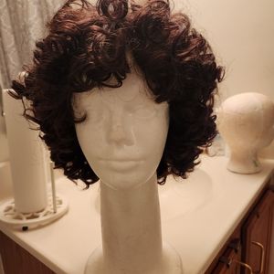 Gorgeous curly bang wig